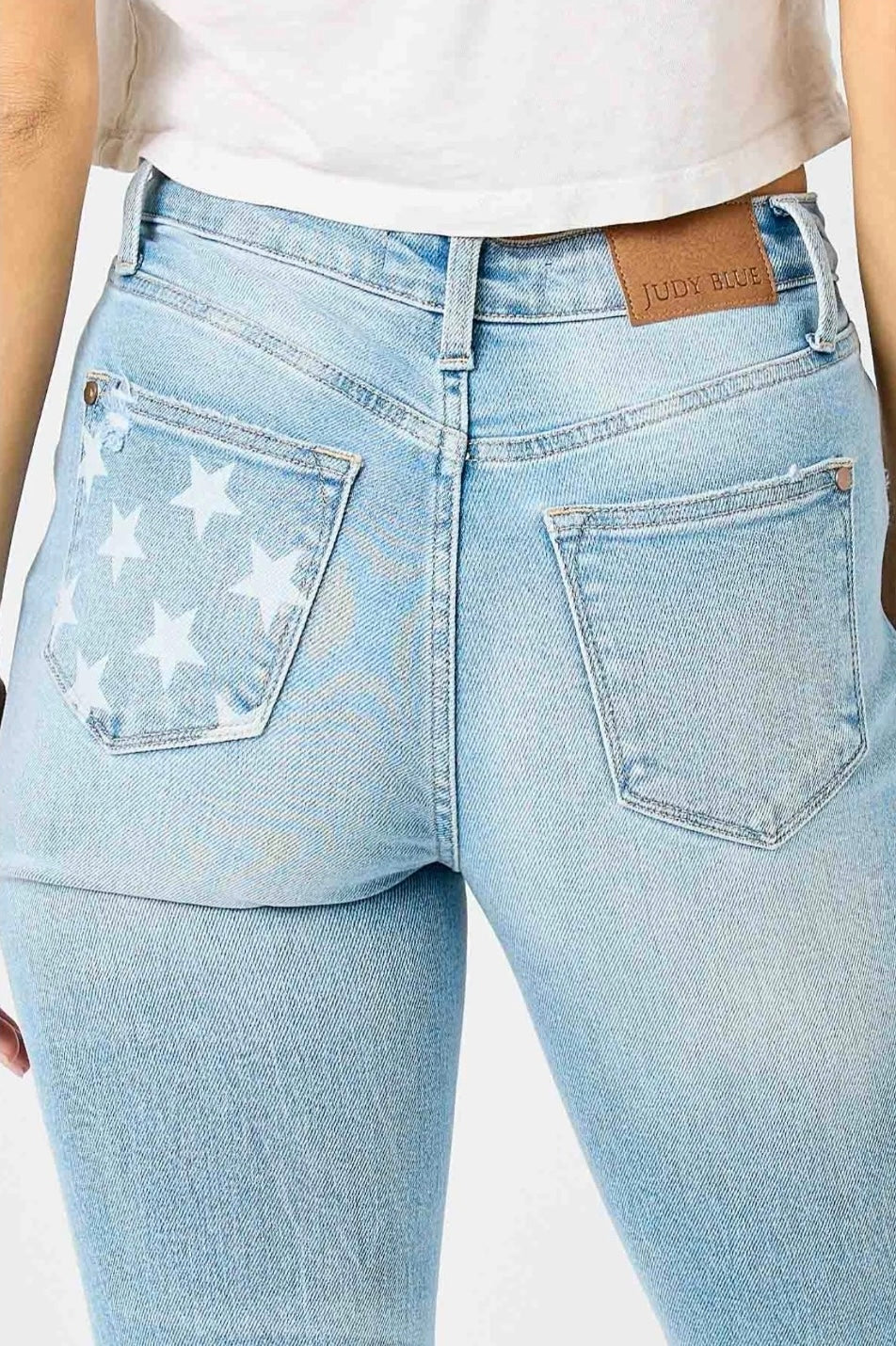 Light Blue Stars Judy Blue