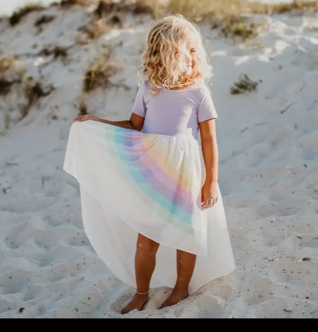 Pastel Rainbow Dress