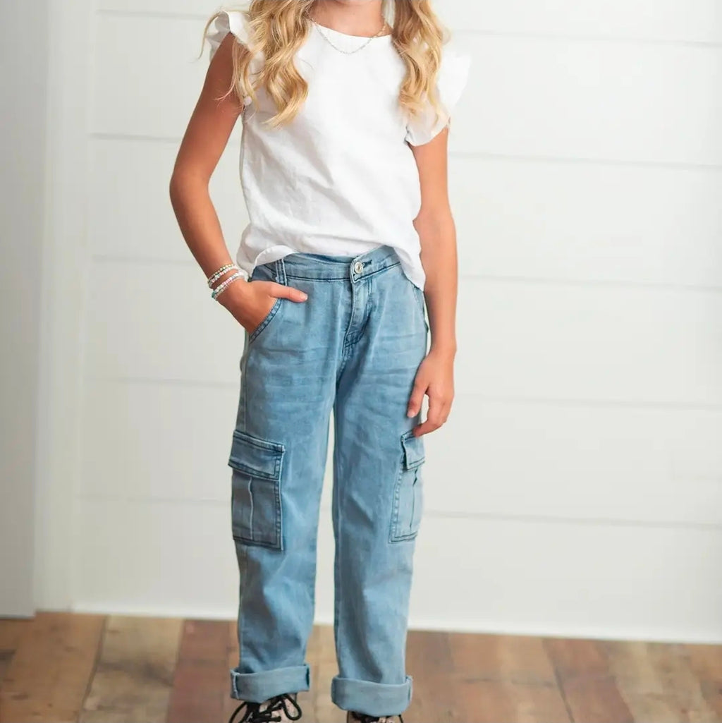 Girls Cargo Pant