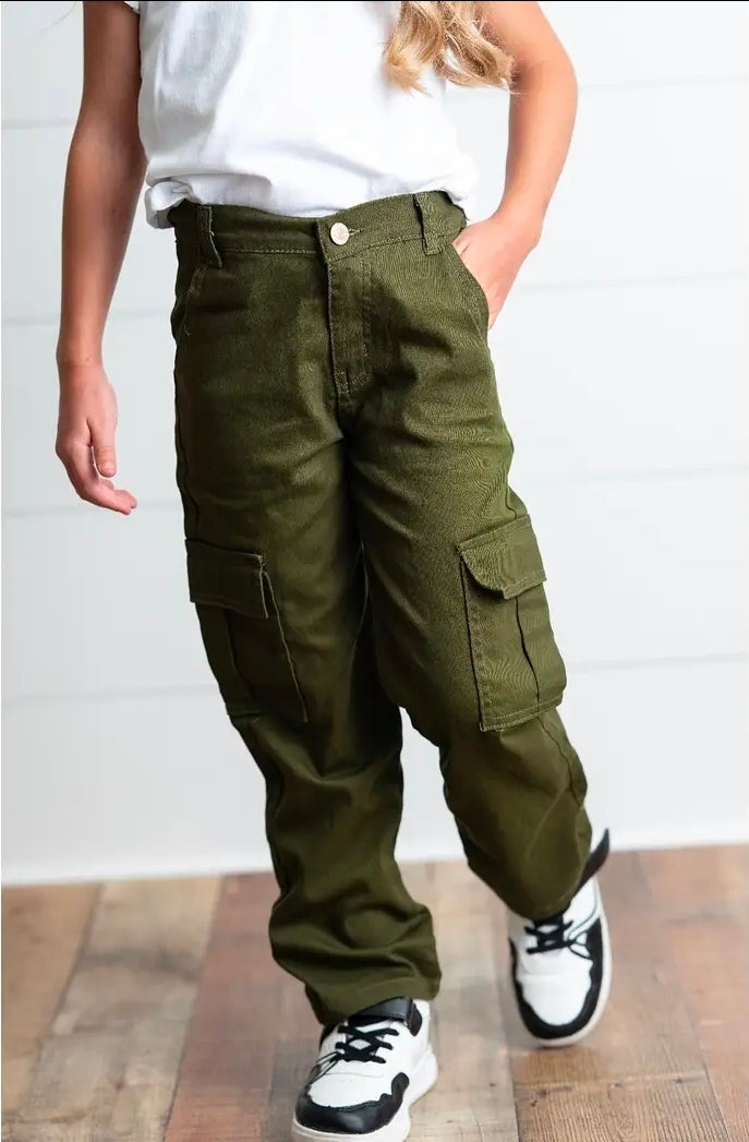 Girls Cargo Pant