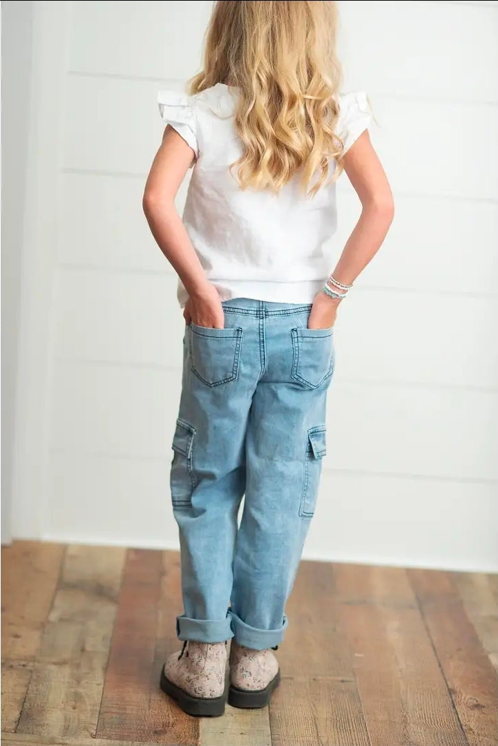 Girls Cargo Pant